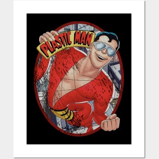 Retro Cartoon Man P Posters and Art